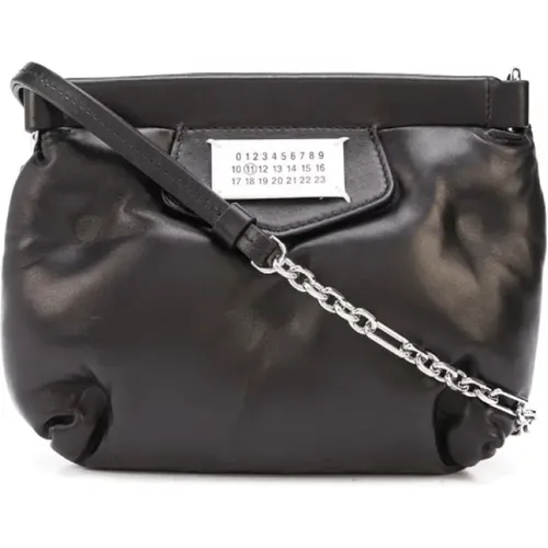Quilted Leather Shoulder Bag , female, Sizes: ONE SIZE - Maison Margiela - Modalova