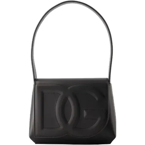 Leather handbags , female, Sizes: ONE SIZE - Dolce & Gabbana - Modalova