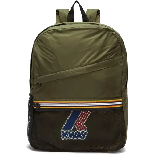 Modern Man`s Stylish Backpack , male, Sizes: ONE SIZE - K-way - Modalova