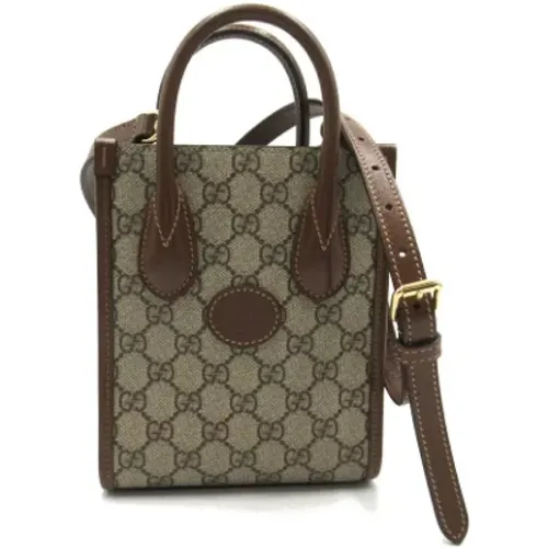 Pre-owned Canvas totes , female, Sizes: ONE SIZE - Gucci Vintage - Modalova