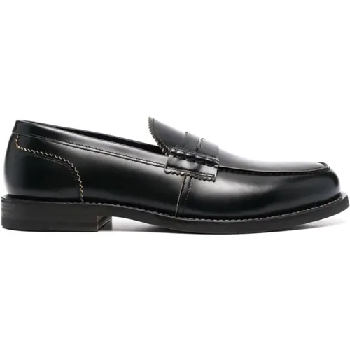 Leather Loafers , male, Sizes: 11 UK, 9 1/2 UK - Henderson - Modalova