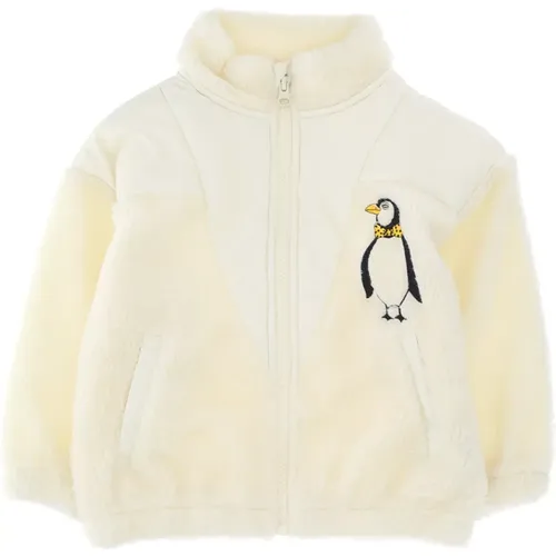 Penguin Pile Zip Cardigan - Mini Rodini - Modalova