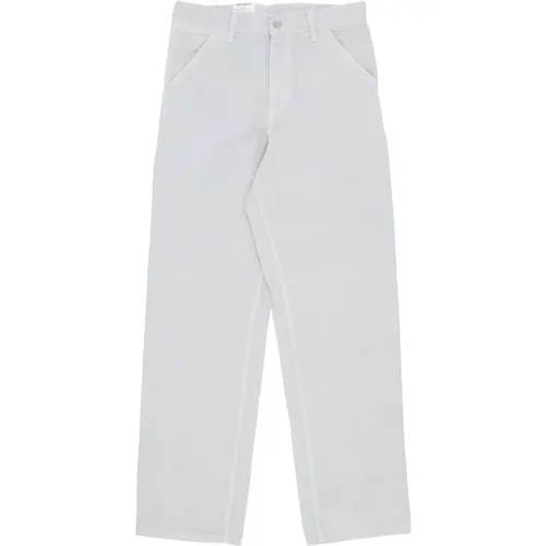 Workwear Twill Pants with Tool Pockets , male, Sizes: W33 L32, W28 L32, W36 L32, W32 L32, W34 L32 - Carhartt WIP - Modalova