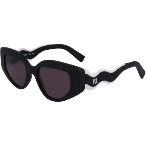 Kl6144S 002 Sonnenbrille , Damen, Größe: 50 MM - Karl Lagerfeld - Modalova
