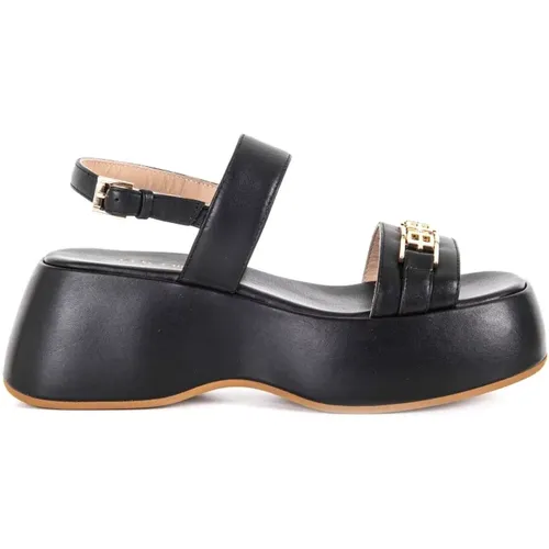 Platform Sandals , female, Sizes: 4 1/2 UK, 5 UK, 6 UK - Baldinini - Modalova