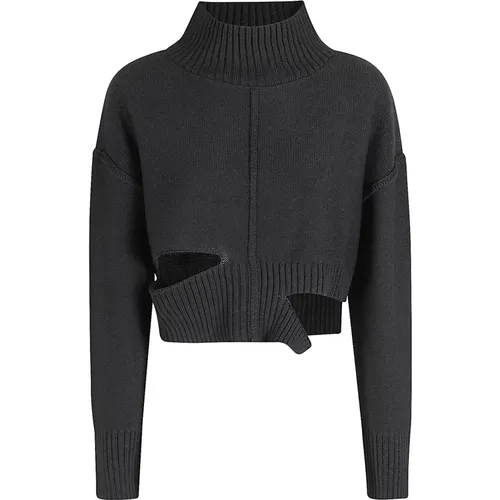 Stylish Pullover Sweater , female, Sizes: XS, M - MM6 Maison Margiela - Modalova