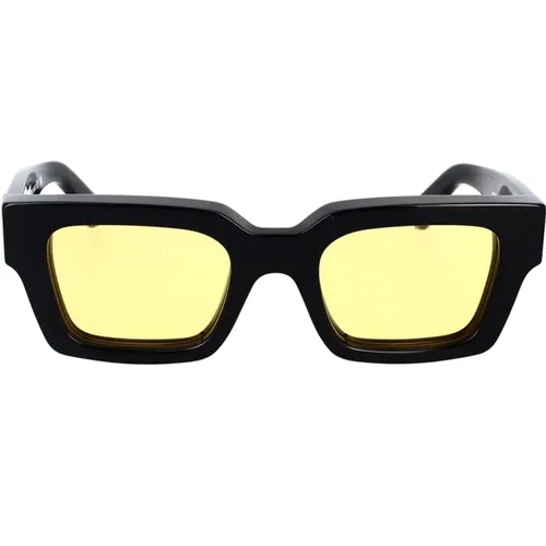Sunglasses , unisex, Sizes: 50 MM - Off White - Modalova