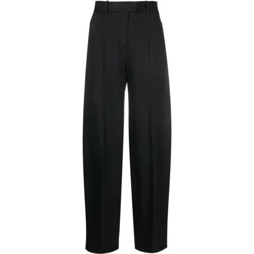 Wcp43-W041 Cropped Pants , female, Sizes: M - The Attico - Modalova