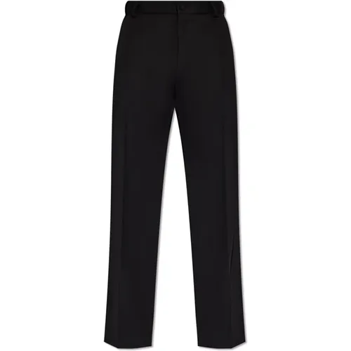 Wool trousers , male, Sizes: L - Dolce & Gabbana - Modalova