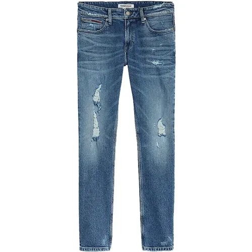 Slim-fit Denim Pants , male, Sizes: W34 L30 - Tommy Jeans - Modalova