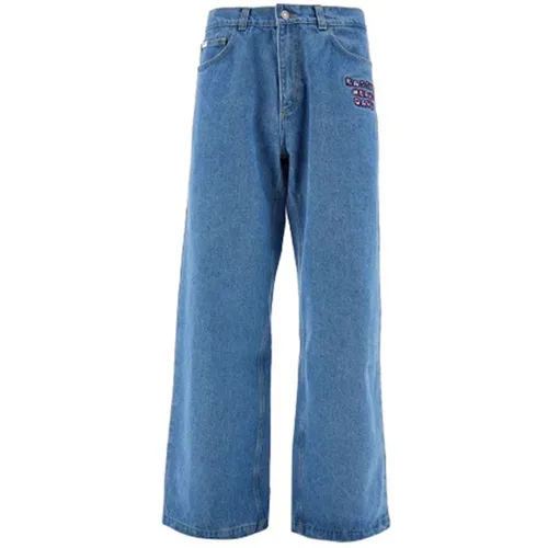 Wide Jeans , male, Sizes: XL, S - Rassvet - Modalova