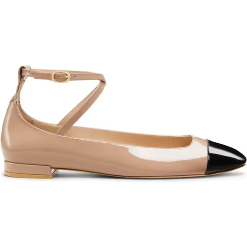 Eden Strap Flat , Damen, Größe: 40 EU - Stuart Weitzman - Modalova