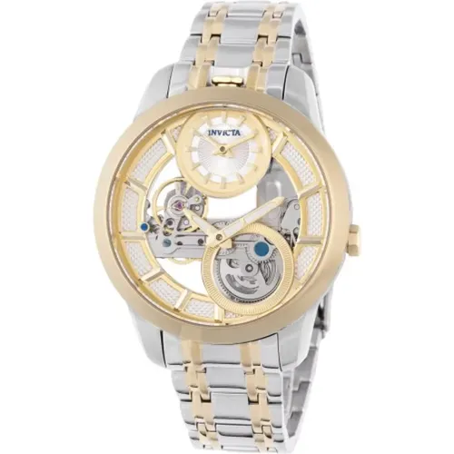 Objet D Art 44333 Men's Mechanical Watch - 43mm , male, Sizes: ONE SIZE - Invicta Watches - Modalova