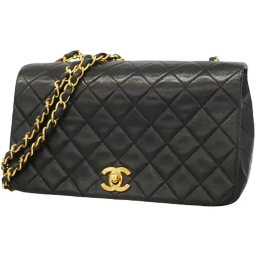 Pre-owned Leather chanel-bags , female, Sizes: ONE SIZE - Chanel Vintage - Modalova