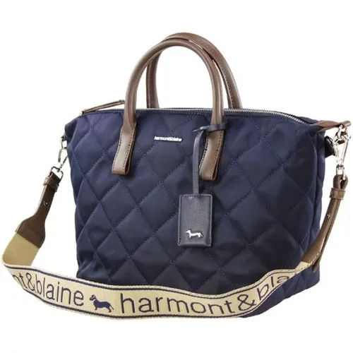 Damen Kunstleder Einkaufstasche , Damen, Größe: ONE Size - Harmont & Blaine - Modalova