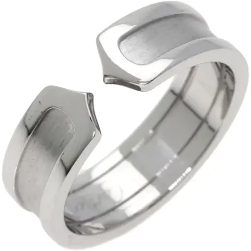 Pre-owned White Gold rings , female, Sizes: ONE SIZE - Cartier Vintage - Modalova