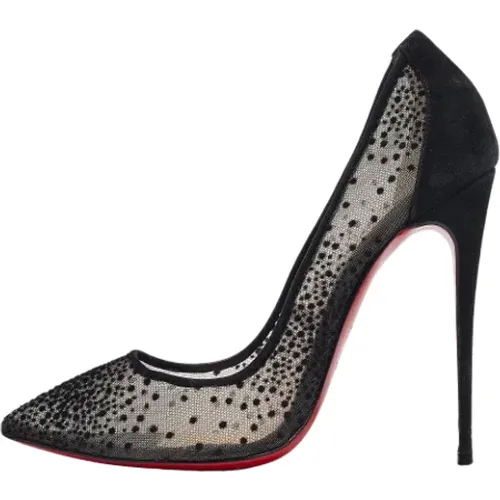 Pre-owned Mesh heels , female, Sizes: 5 UK - Christian Louboutin Pre-owned - Modalova