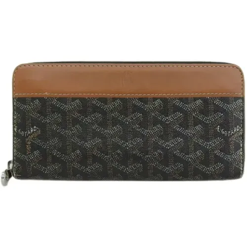 Pre-owned Leather wallets , female, Sizes: ONE SIZE - Goyard Vintage - Modalova