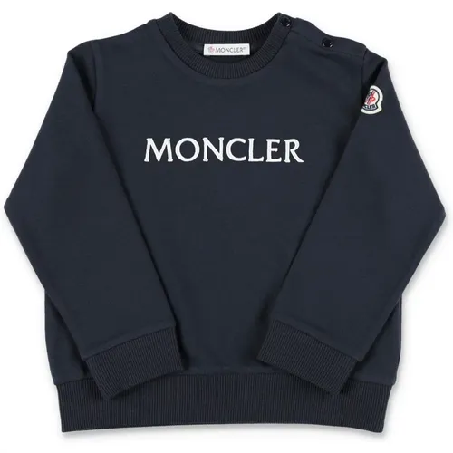 Logo Fleece Pullover Moncler - Moncler - Modalova
