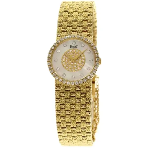 Pre-owned Stainless Steel watches , female, Sizes: ONE SIZE - Piaget Pre-owned - Modalova