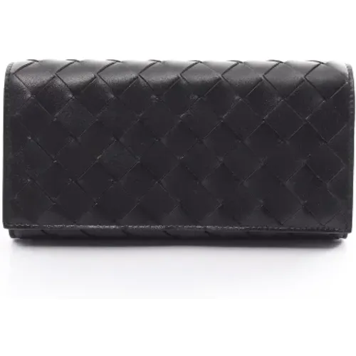 Pre-owned Leather wallets , female, Sizes: ONE SIZE - Bottega Veneta Vintage - Modalova