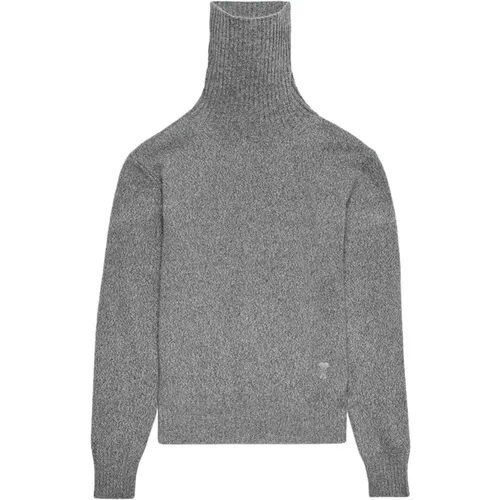 Cashmere Turtleneck , male, Sizes: XS, S - Ami Paris - Modalova