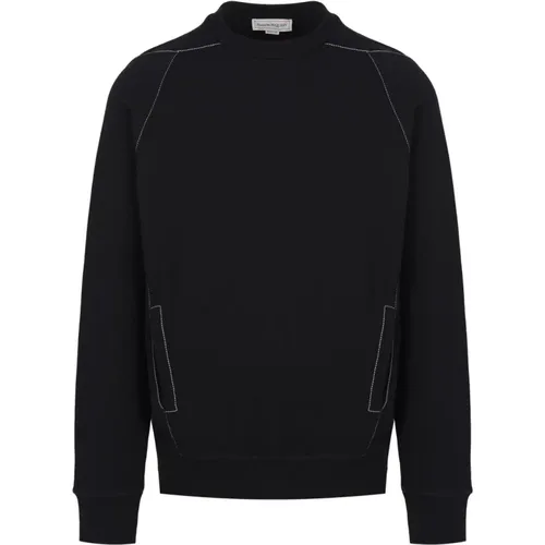Loopback Sweatshirt in , male, Sizes: L, S, M - alexander mcqueen - Modalova