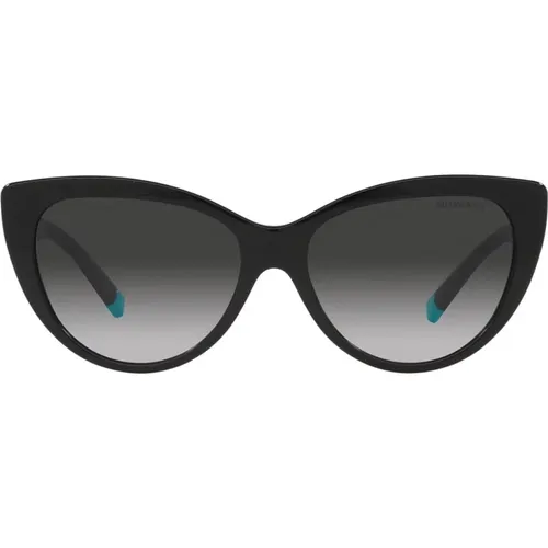 Cat-eye Sunglasses with Timeless Style , female, Sizes: 56 MM - Tiffany - Modalova
