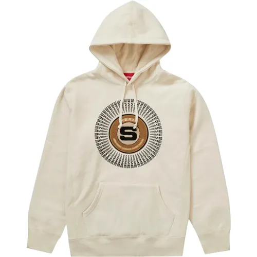 Chenille Appliqué Hoodie Limited Edition , Herren, Größe: M - Supreme - Modalova