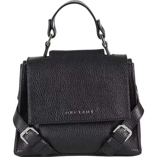 Mini Sveva Sense Leder Tasche , Damen, Größe: ONE Size - Orciani - Modalova