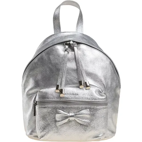 Leder Kinder Rucksack Monnalisa - Monnalisa - Modalova