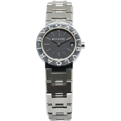 Pre-owned Stainless Steel watches , female, Sizes: ONE SIZE - Bvlgari Vintage - Modalova