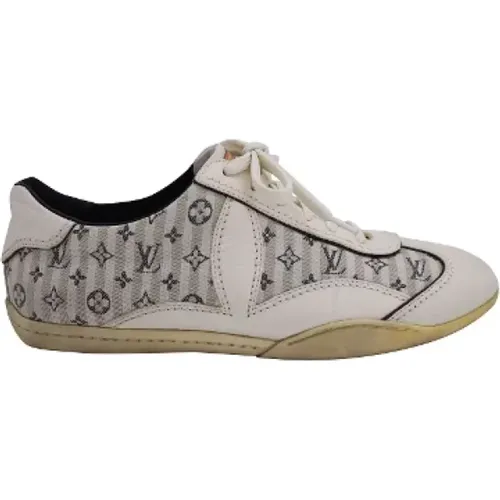 Pre-owned Leather sneakers , female, Sizes: 4 1/2 UK - Louis Vuitton Vintage - Modalova