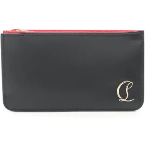 Pre-owned Leather wallets , female, Sizes: ONE SIZE - Christian Louboutin Pre-owned - Modalova