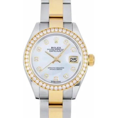 Pre-owned Metal Rolex Watch , female, Sizes: ONE SIZE - Rolex Vintage - Modalova