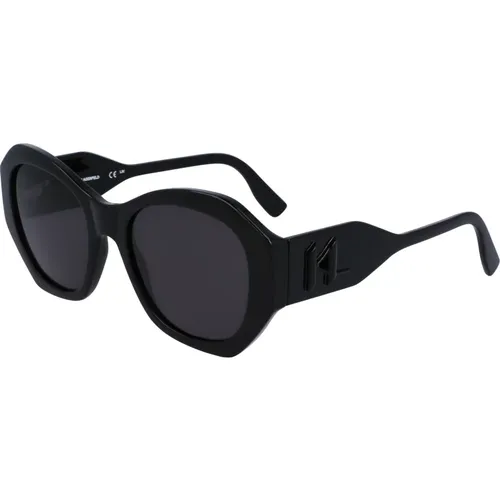 Stylische Sonnenbrille Kl6146S Schwarz , unisex, Größe: 54 MM - Karl Lagerfeld - Modalova