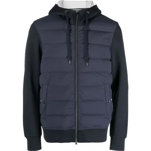 Zip Closure Hooded Jacket , male, Sizes: XL - Herno - Modalova