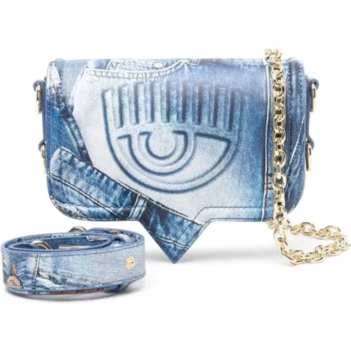 Blaue Handtasche für Frauen - Chiara Ferragni Collection - Modalova