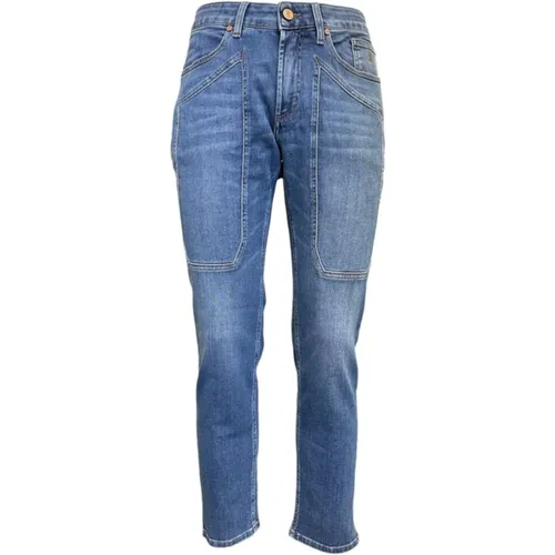 Skinny Jeans mit Patches , Herren, Größe: W33 - Jeckerson - Modalova