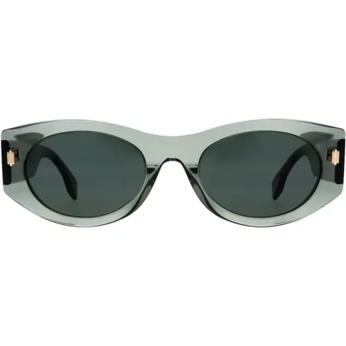 Oval Women's Sunglasses , female, Sizes: 52 MM - Fendi - Modalova