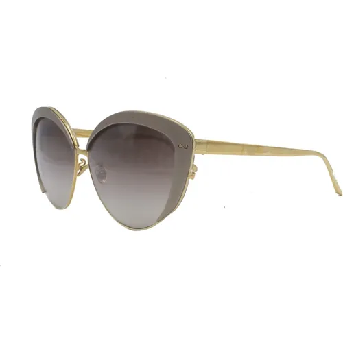 Sunglasses , female, Sizes: ONE SIZE - Linda Farrow - Modalova