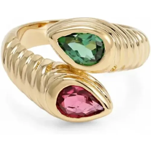 Pre-owned Gold rings , female, Sizes: ONE SIZE - Bvlgari Vintage - Modalova