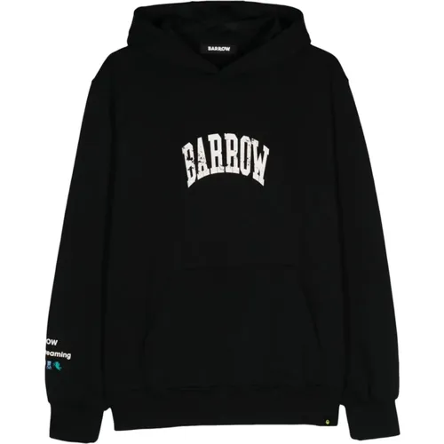 Schwarze Pullover Kollektion , Herren, Größe: M - BARROW - Modalova