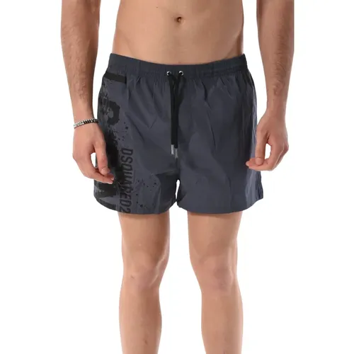 Boxershorts mit elastischem Bund , Herren, Größe: L - Dsquared2 - Modalova