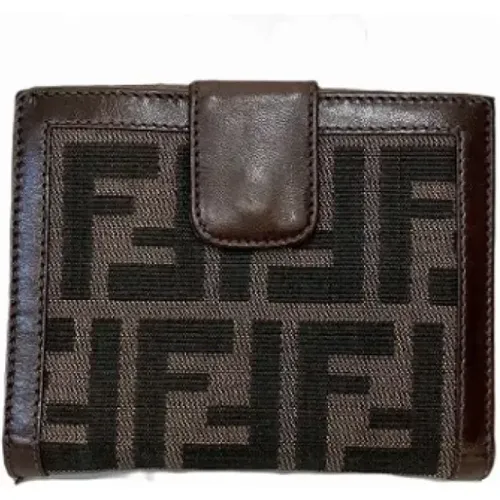 Pre-owned Leather wallets , female, Sizes: ONE SIZE - Fendi Vintage - Modalova