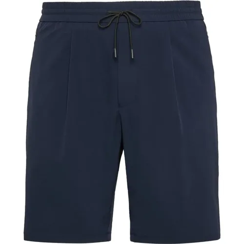 Casual Shorts,Bermuda Shorts aus Stretch-Recycling-Nylon,Short Shorts - Boggi Milano - Modalova
