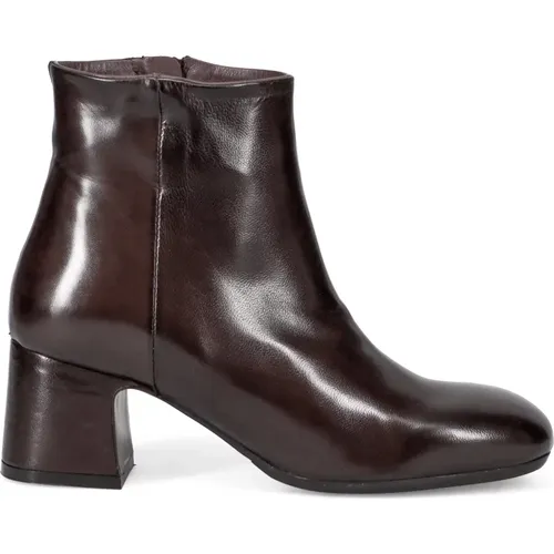 Refined Italian Leather Ankle Boots , female, Sizes: 7 UK, 4 1/2 UK - Calpierre - Modalova