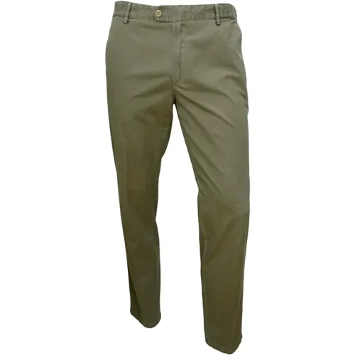Spring Summer trousers , male, Sizes: W31, W27, W28 - Meyer - Modalova