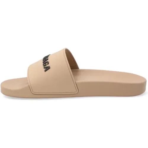 Rubber sandals , male, Sizes: 10 UK - Balenciaga - Modalova