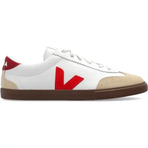 Volley O.t. Leder Sneakers , Damen, Größe: 37 EU - Veja - Modalova